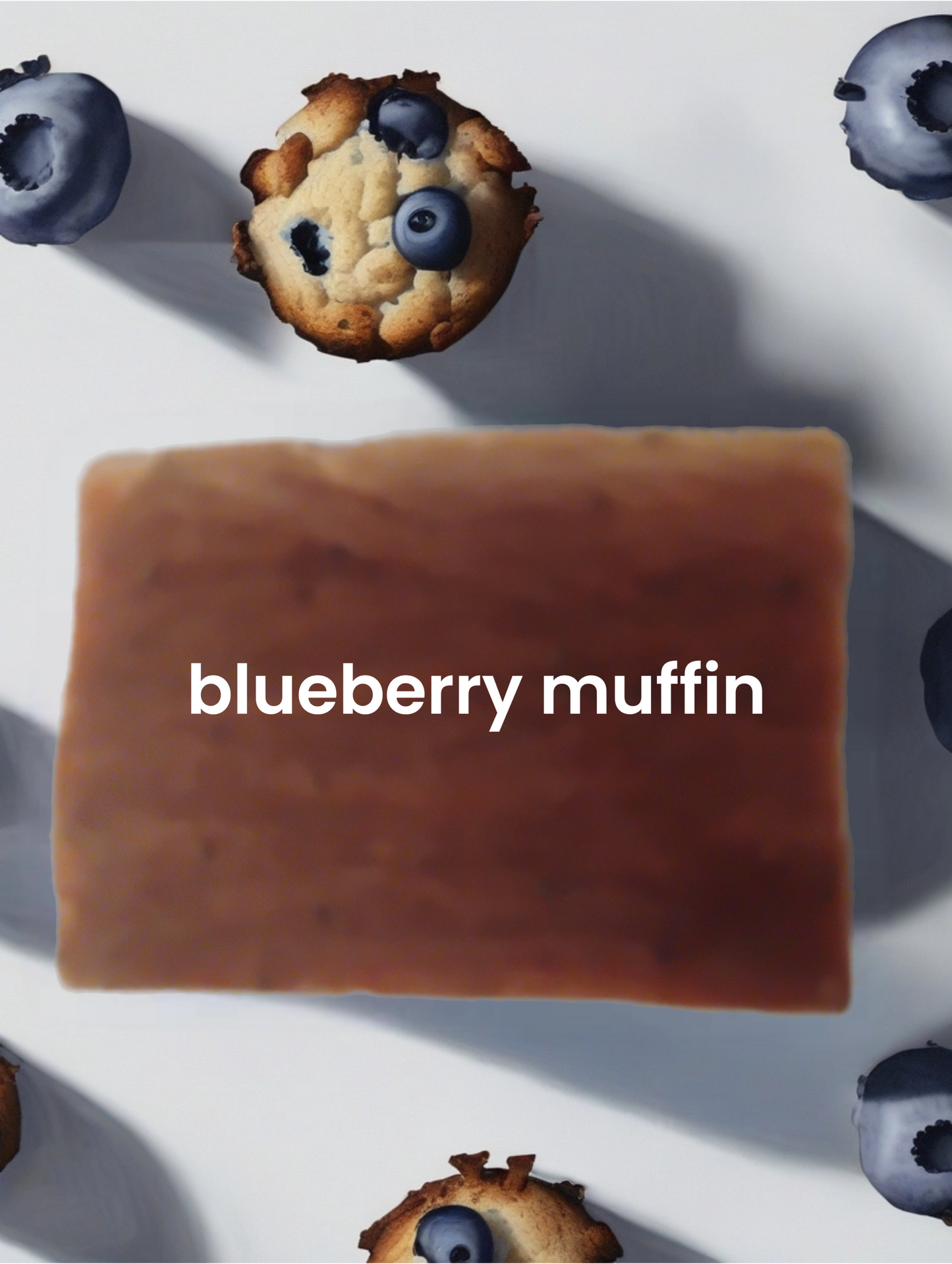 NATURAL SOAP BAR-BLUEBERRY MUFFIN