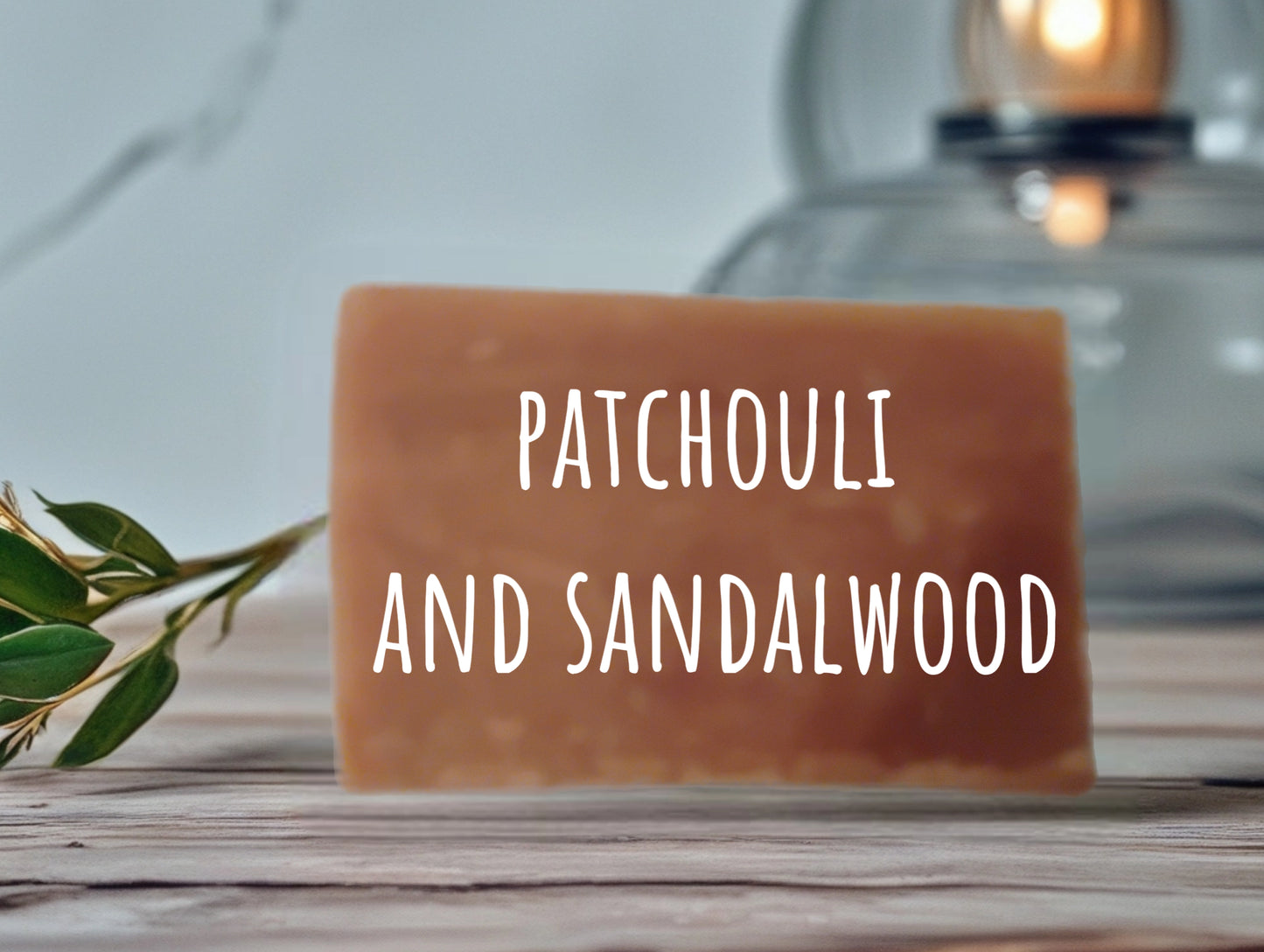 NATURAL SOAP BAR- PATCHOULI AND SANDLEWOOD