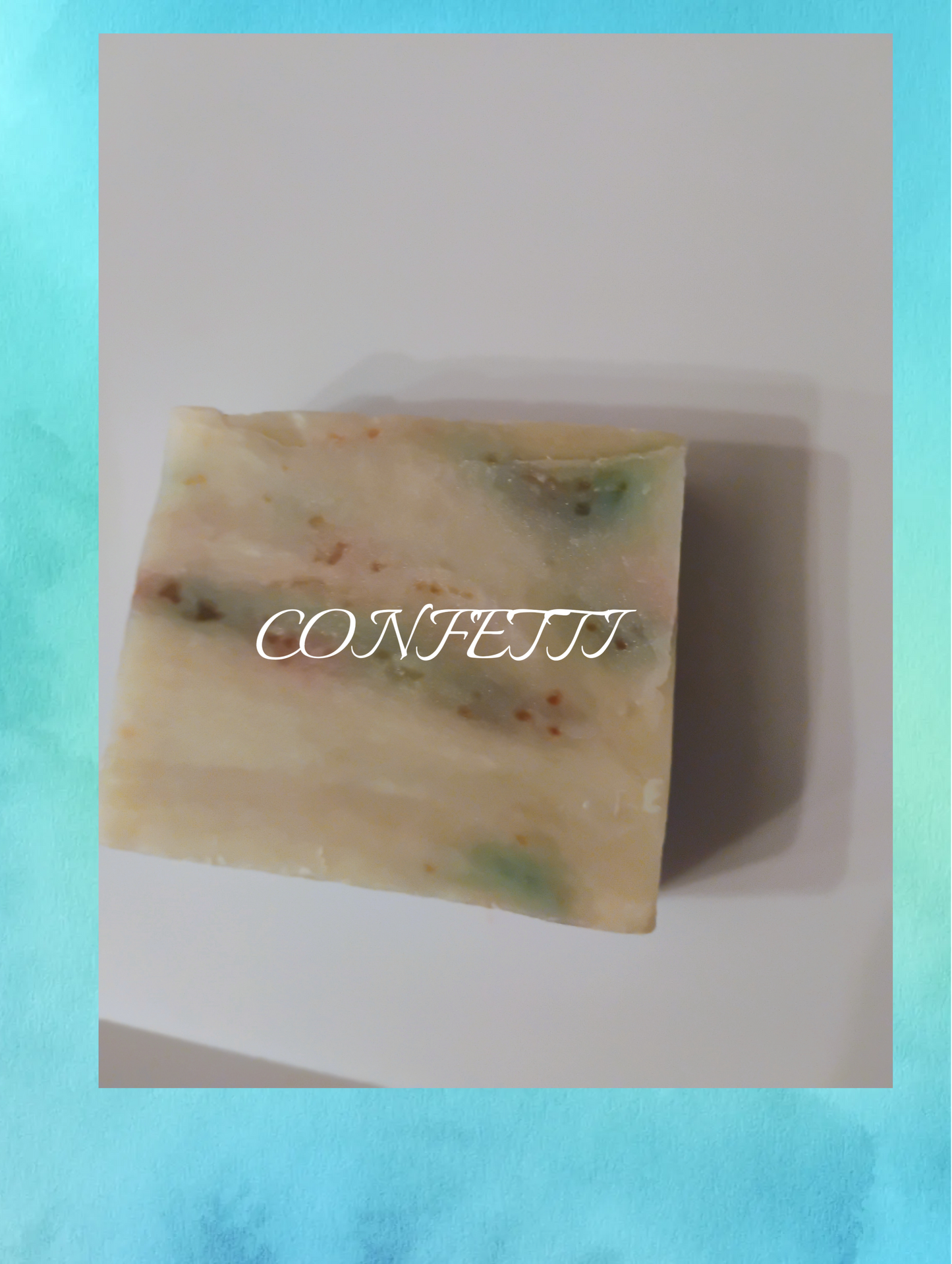 NATURAL SOAP BAR-CONFETTI