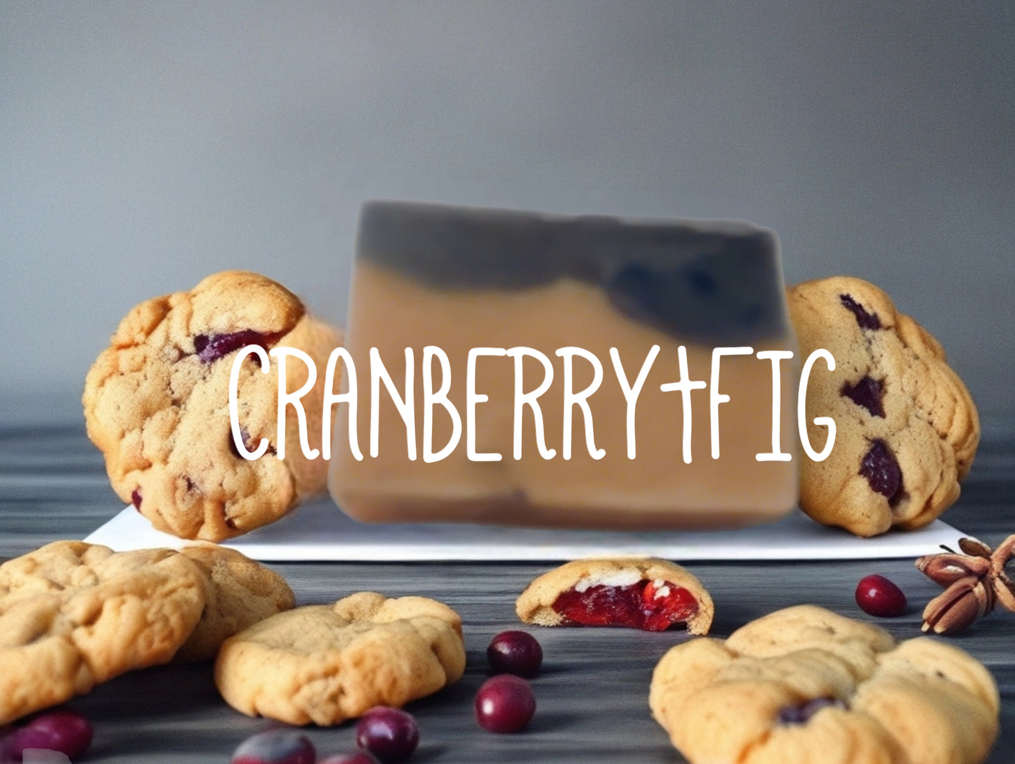 NATURAL SOAP BAR-CRANBERRY FIG