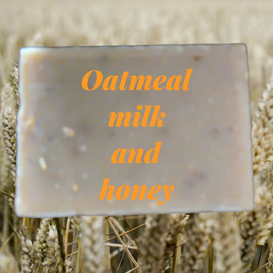 NATURAL SOAP BAR -OATMEAL MILK AND HONEY