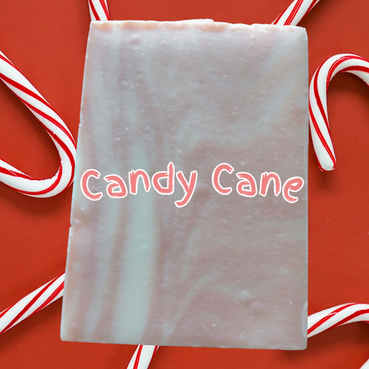 Natural soap bar-CANDY CANE