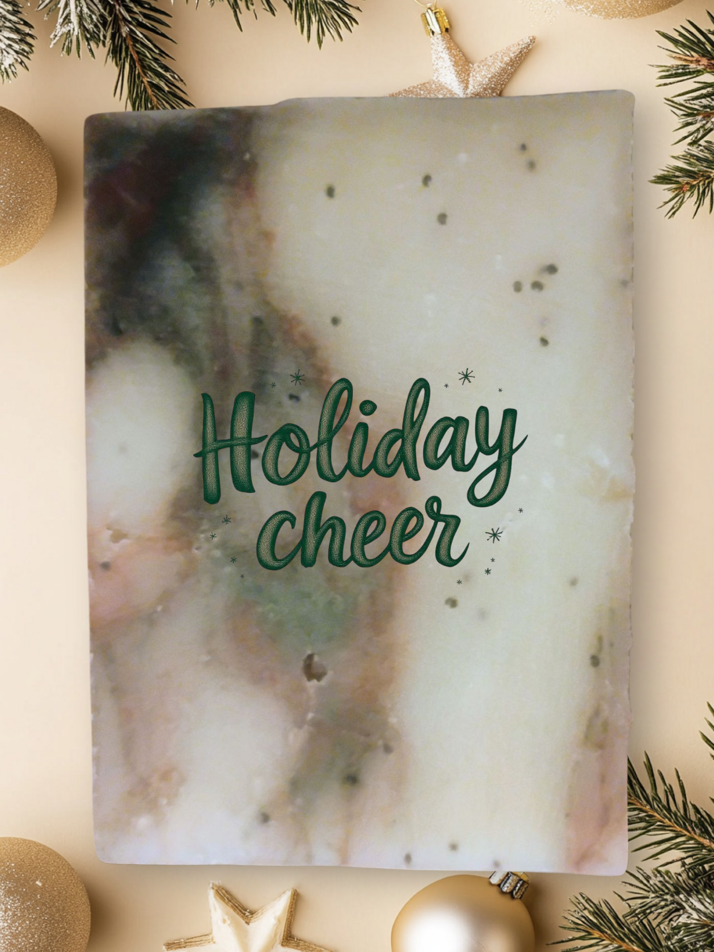 NATURAL SOAP BAR -HOLIDAY CHEER