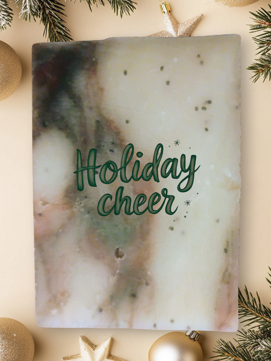 NATURAL SOAP BAR -HOLIDAY CHEER